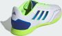 Adidas Top Sala Competition Zaalvoetbalschoenen (IN) Kids Wit Blauw Geel - Thumbnail 7