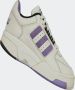 Adidas Lage Top Tennis Sneaker Wit Lila White Dames - Thumbnail 13