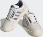 Adidas Lage Top Tennis Sneaker Wit Lila White Dames - Thumbnail 16