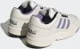 Adidas Lage Top Tennis Sneaker Wit Lila White Dames - Thumbnail 17