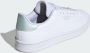 Adidas Urban Court dames sneakers wit mintgroen 1 3 Uitneembare zool - Thumbnail 20