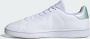 Adidas Urban Court dames sneakers wit mintgroen 1 3 Uitneembare zool - Thumbnail 21