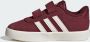 Adidas Sportswear VL Court sneakers donkerrood Suede 19 - Thumbnail 11