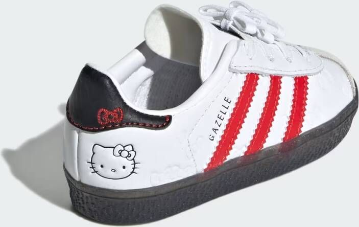 Adidas x Hello Kitty Gazelle Comfort Closure Schoenen met Elastische Veters Kids