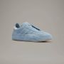 Y-3 Suede Low-Top Sneakers Blue - Thumbnail 14