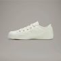 Y-3 Witte Leren Sneakers Ronde Neus White - Thumbnail 10