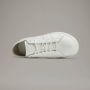 Y-3 Witte Leren Sneakers Ronde Neus White - Thumbnail 6