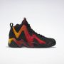 Reebok Kamikaze 2 Black Flash Red Semi Solar Gold Schoenmaat 45 1 2 Sneakers H01318 - Thumbnail 3