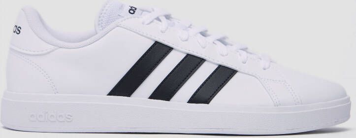 adidas grand court base 2.0 sneakers wit zwart heren