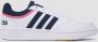 Adidas SPORTSWEAR Hoops 3.0 Sneakers Dames Ftwr White Legend Ink Rose Tone - Thumbnail 5