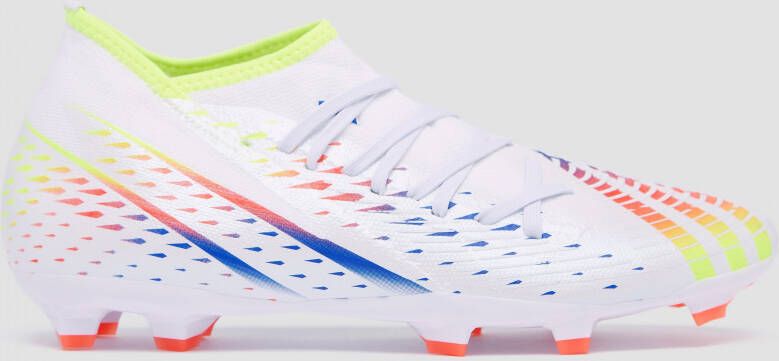 adidas predator edge.3 fg voetbalschoenen wit blauw heren