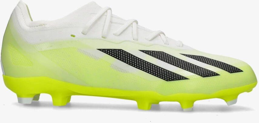 adidas x 1 fg voetbalschoenen wit groen kinderen