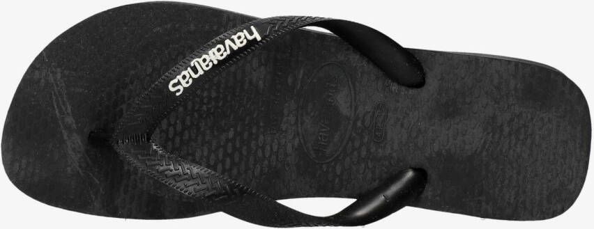 Havaianas logo filete slippers zwart heren