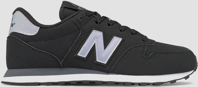 Prominent schattig financieel New Balance 500 sneakers zwart zilver metallic - Schoenen.nl