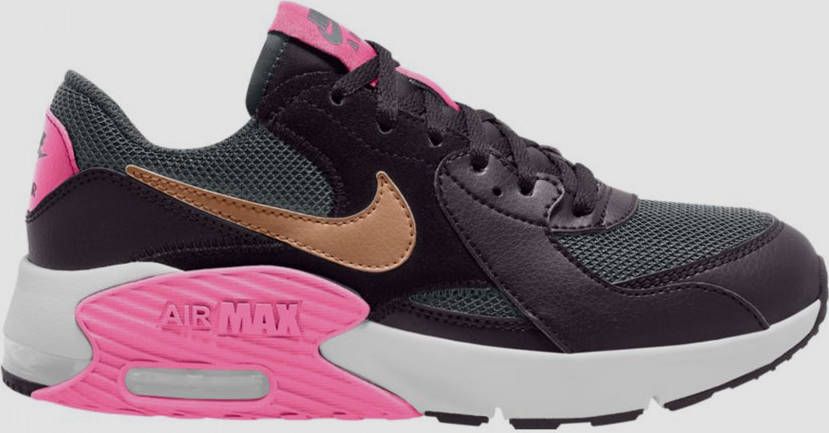 In zicht Een nacht Pornografie Nike air max excee sneakers zwart roze kinderen - Schoenen.nl