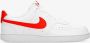 Nike court vision low sneakers wit rood heren - Thumbnail 4