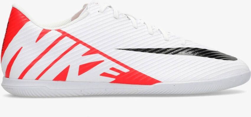 Nike mercurial vapor club indoor voetbalschoenen wit rood heren