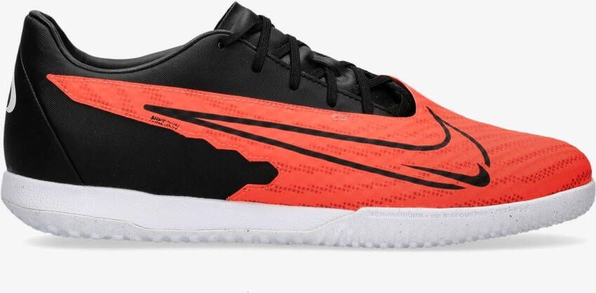 Nike phantom gx aca indoor voetbalschoenen rood zwart heren