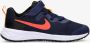 Nike Revolution 6 Marineblauw Sneakers Klittenband - Thumbnail 4