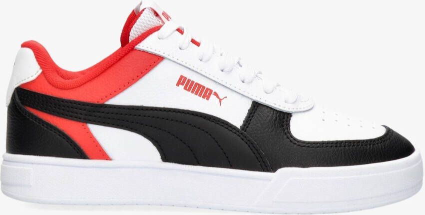 Puma caven block sneakers zwart grijs kinderen