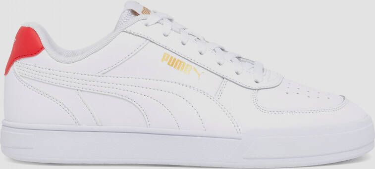 Puma caven sneakers wit rood heren