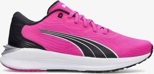 Puma electrify nitro 2 hardloopschoenen roze zwart dames