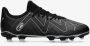 Puma Future Play Junior voetbalschoenen zwart zilver Imitatieleer 35.5 - Thumbnail 2