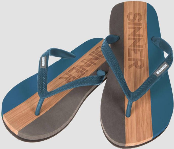 Sinner capitola slippers blauw kinderen