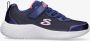 Skechers Bounder Groove Schoenen Zonder Veters Blauw Jongen - Thumbnail 1