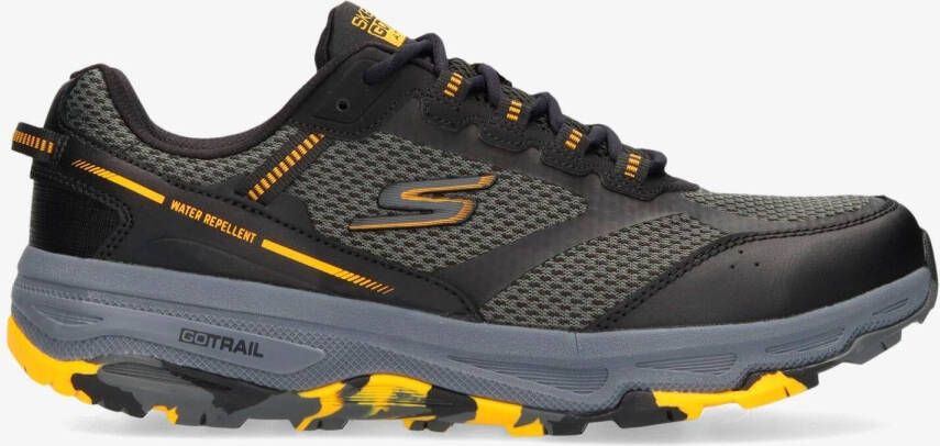 Skechers go run altitude trailschoenen zwart geel heren