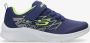 Skechers Microspec Texlor 403770L-NVLM voor een jongen Marineblauw Sneakers - Thumbnail 3