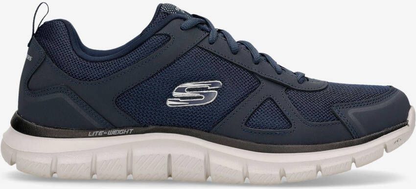 Skechers track scloric hardloopschoenen blauw heren