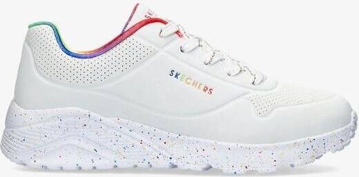 Skechers uno lite sneakers wit kinderen