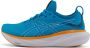 ASICS Gel-Nimb Hardloopschoenen Island Blue Sun Peach Heren - Thumbnail 3