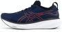 ASICS Gel-Nimb Hardloopschoenen Midnight Electric Red Heren - Thumbnail 2