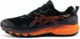 ASICS GEL-Trabuco 10 Heren Sportschoenen Hardlopen Trail zilver zwart oranje - Thumbnail 2