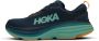 Hoka One Multikleur Sneakers met Gebreide Panelen Blue Heren - Thumbnail 2