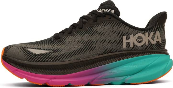 HOKA Women's Clifton 9 GTX Hardloopschoenen grijs