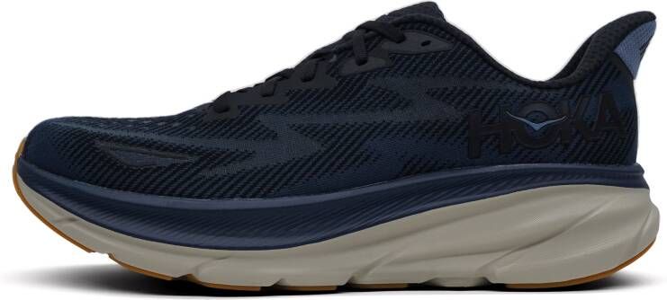 HOKA Lage Sneakers Dames Clifton 9 Maat: 45 1 3 Materiaal: Textiel Kleur: Blauw