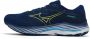 Mizuno Wave Rider 27 Marineblauwe Schoenen Blue Heren - Thumbnail 2