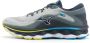 Mizuno Wave Sky 7 J1G Mannen Grijs Hardloopschoenen - Thumbnail 2