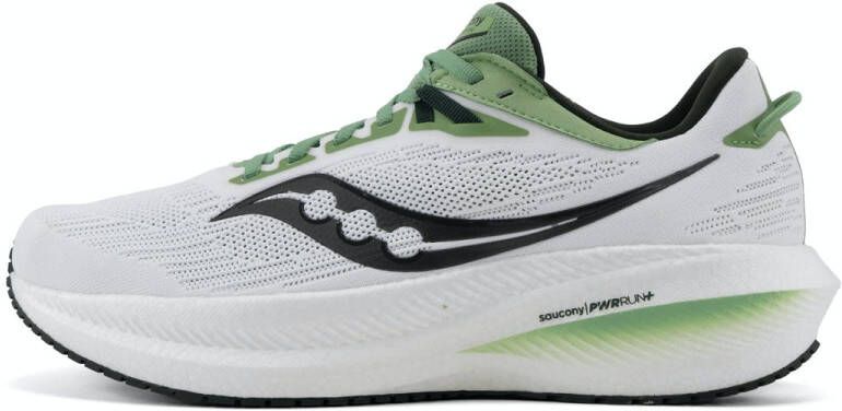 Saucony Triumph 21 White Umbra Hardloopschoenen Wit Heren - Foto 3