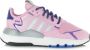 Adidas Nite Jogger W Dames Sneakers True Pink Silver Met. Collegiate Purple - Thumbnail 3