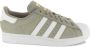 Adidas Originals Superstar sneakers kaki wit goud - Thumbnail 3