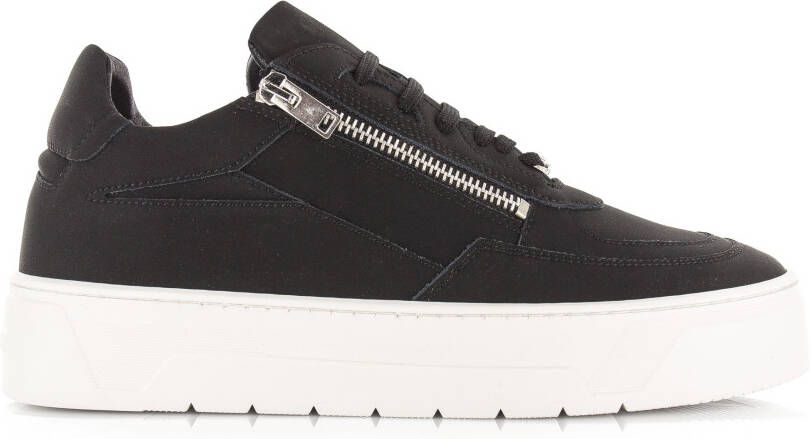 Antony Morato Zipper Gosh sneakers Zwart Nubuck Lage sneakers Heren