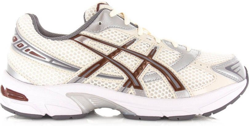 Asics GEL 1130 cream reddish brown Beige Mesh Lage sneakers Unisex