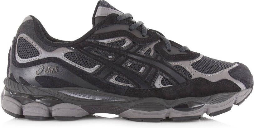 Asics GEL-NYC Graphite Grey Black Grijs Mesh Lage sneakers Unisex