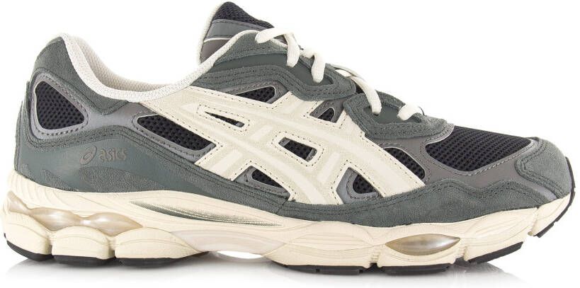 Asics GEL-NYC grey smoke grey Grijs Mesh Lage sneakers Unisex