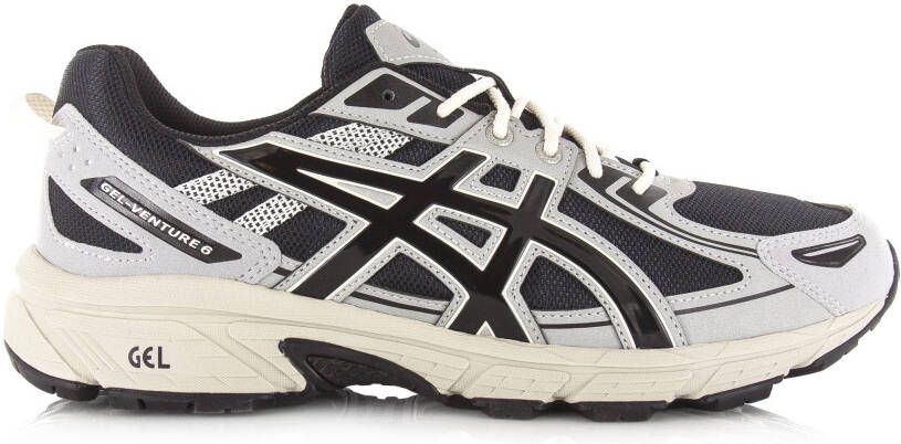 Asics Gel-Venture 6 | Black Black Zwart Synthetisch Lage sneakers Unisex