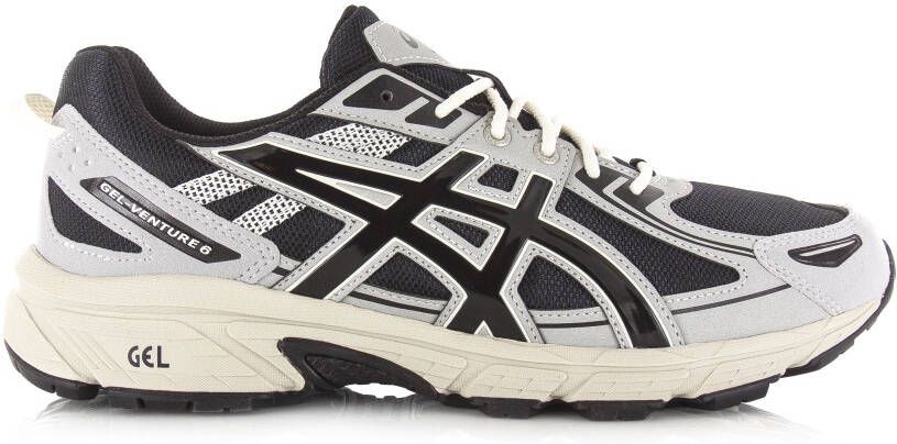 Asics Gel-Venture 6 | Black Black Zwart Synthetisch Lage sneakers Unisex